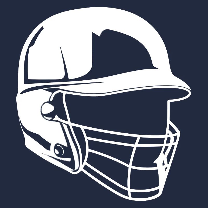 Baseball Helmet Drawing