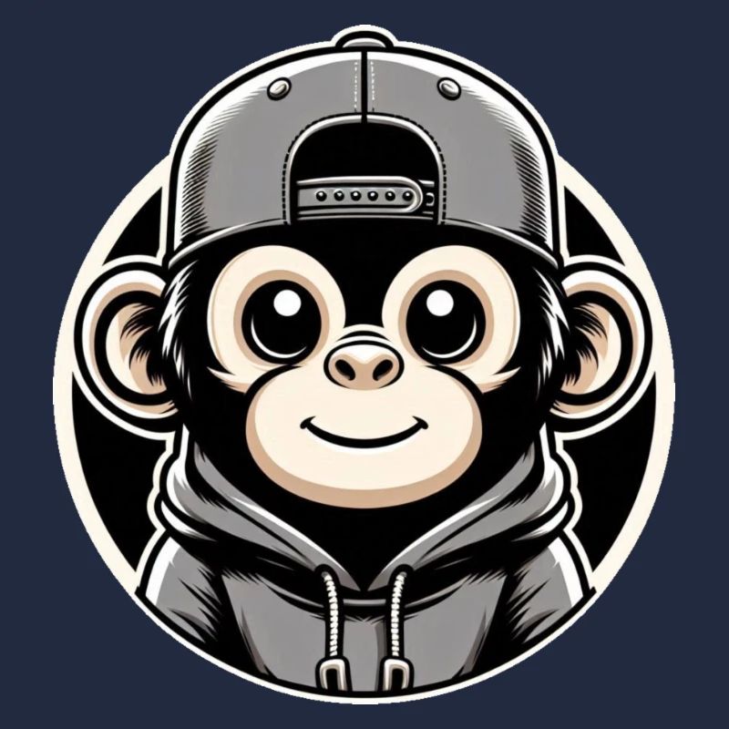 Casquette à capuche Monkey Round