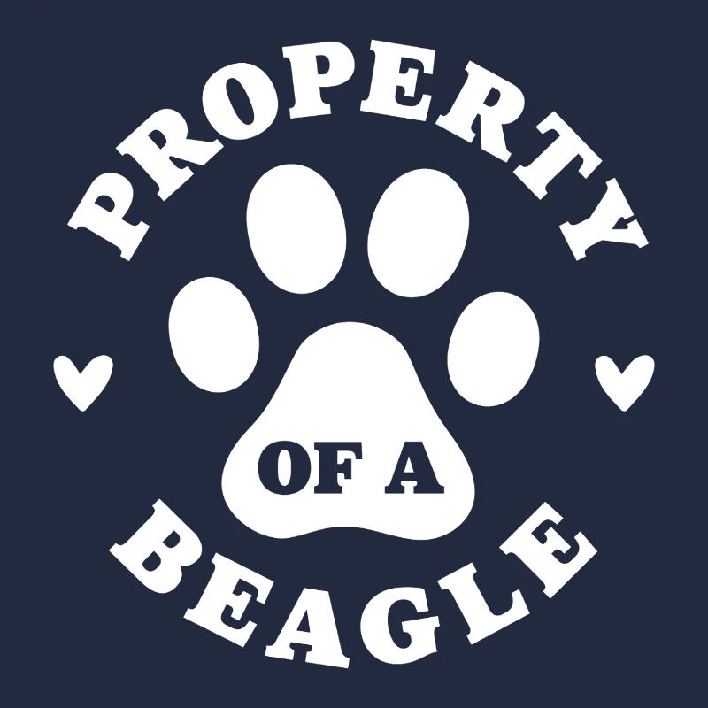 Eigentum eines Beagle