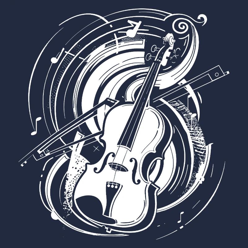 Dessin de violon