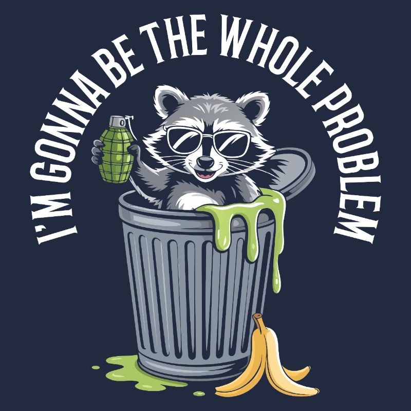 I'm the Problem – Funny Statement Design