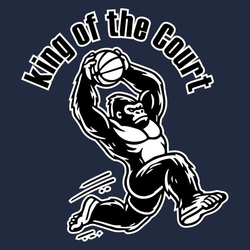 Basketball Dunking Gorilla - Roi du terrain