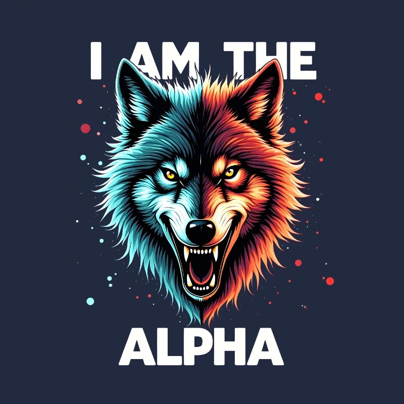 Je suis le loup alpha