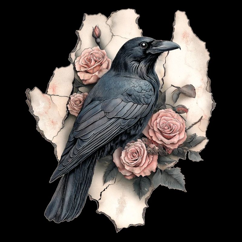 Raven Vintage Roses