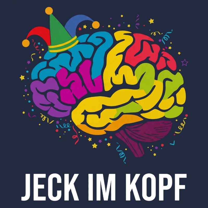 Costume de carnaval Jeck dans la tête Accessoires de carnaval 2026