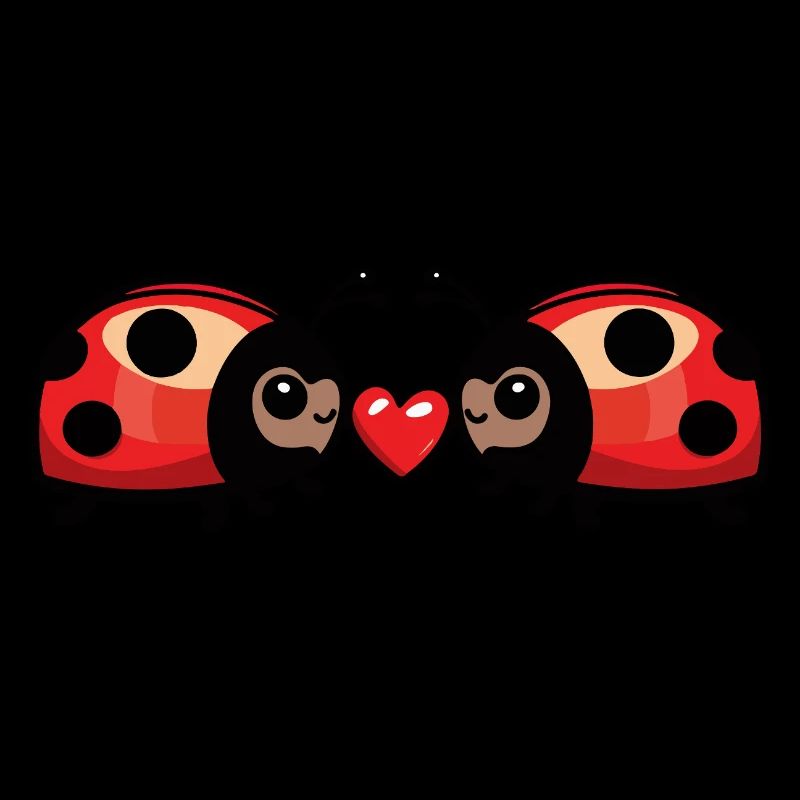 Coccinelle Saint-Valentin Amour