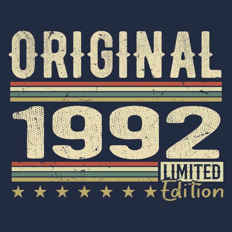 Original 1992 - Retro 1992 Geburtstagsgeschenk