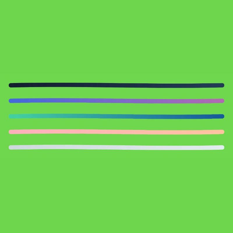 Vibrant stripe palette