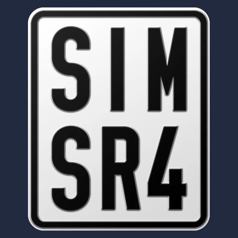 Simson SR4 Moped Kennzeichen