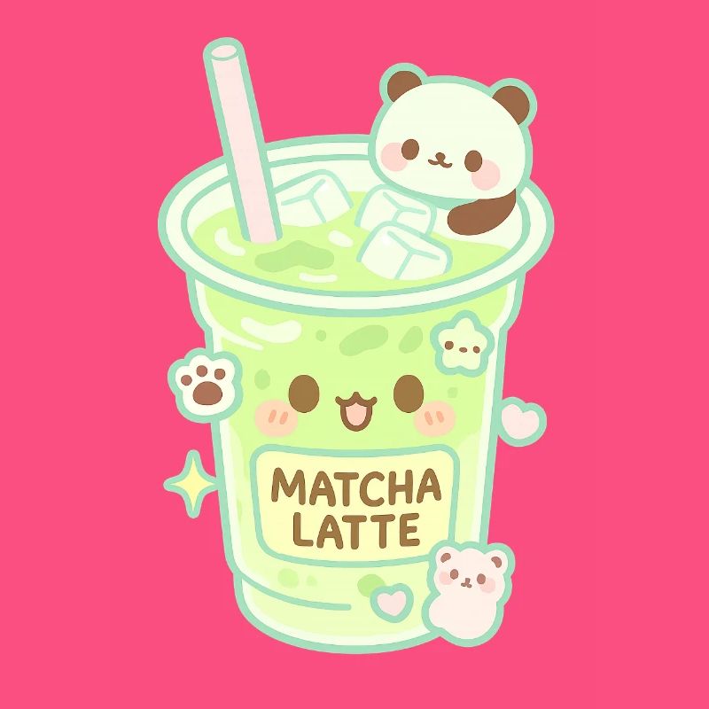 Matcha Latte Panda
