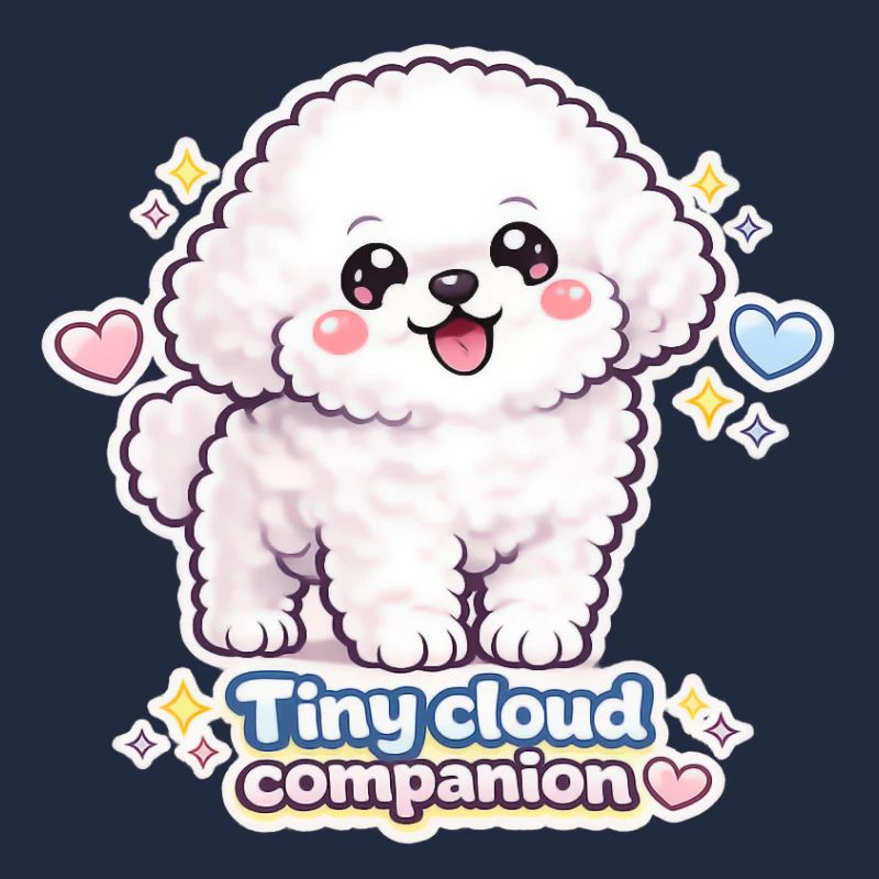Cuddly Cloud Dog – Tiny Cloud Companion