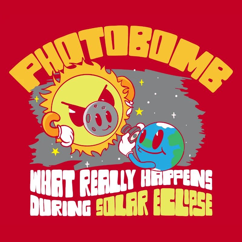 Total Solar Eclipse 2024 Totality Photobomb Sun