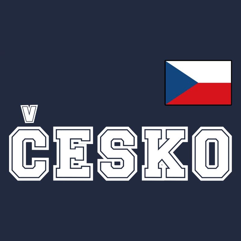 Look maillot de la République tchèque – Česko avec drapeau