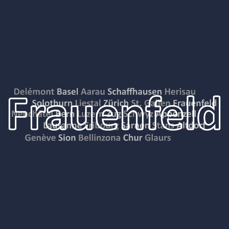 Schweizer Städte Frauenfeld