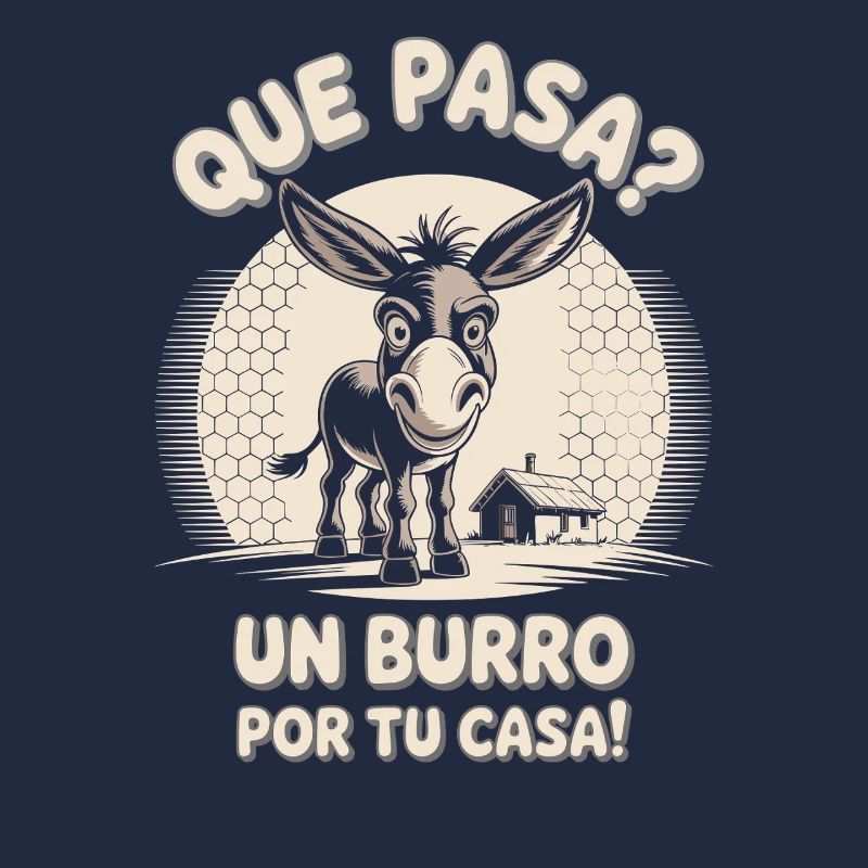 Funny donkey design