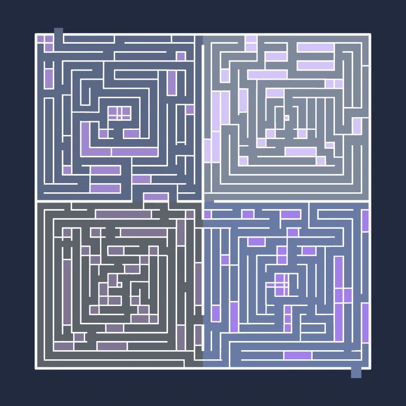 Maze 2 (transparent background)