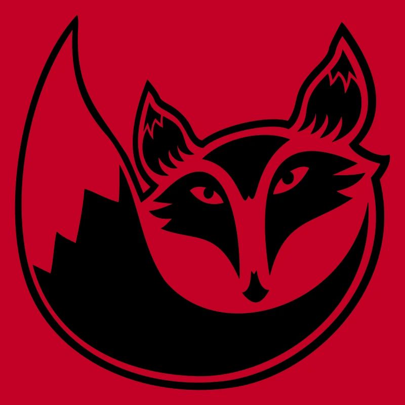 Fox Red Fox Wild Forest Animal Cool Logo Icon