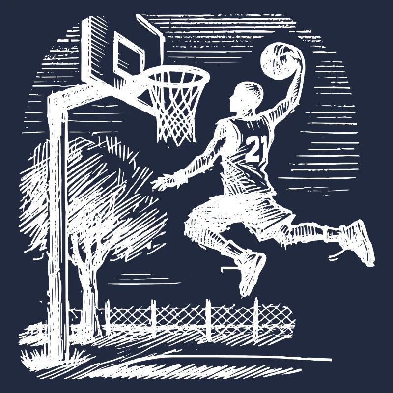 Dunk de basketteur