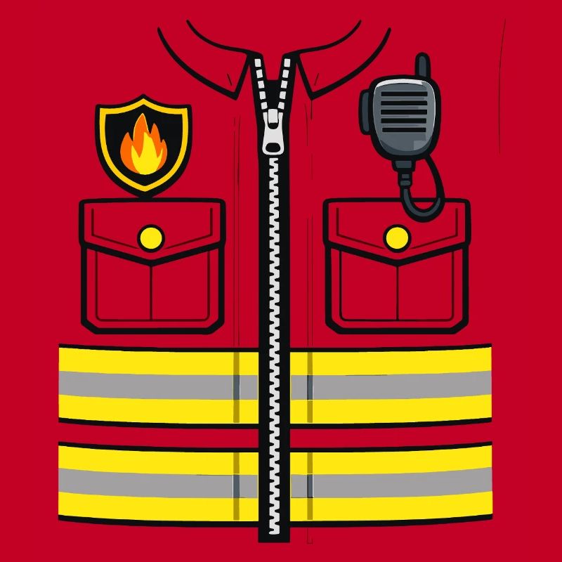 Firefighter Costume Replacement Funny Gift