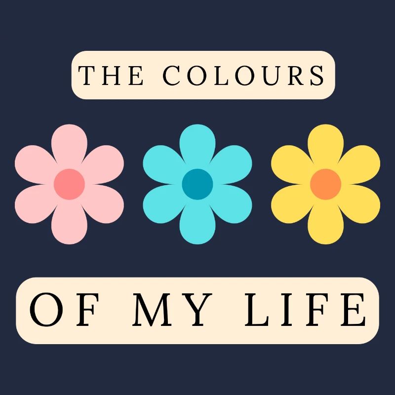 Les couleurs de ma vie sont une source d’inspiration