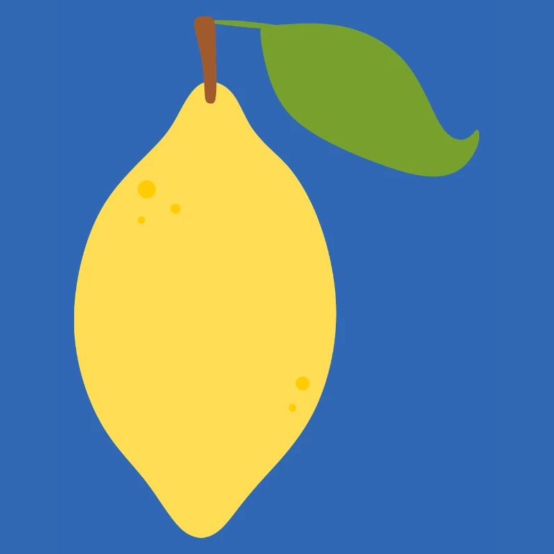 Modern Lemon Citrus Pattern Design