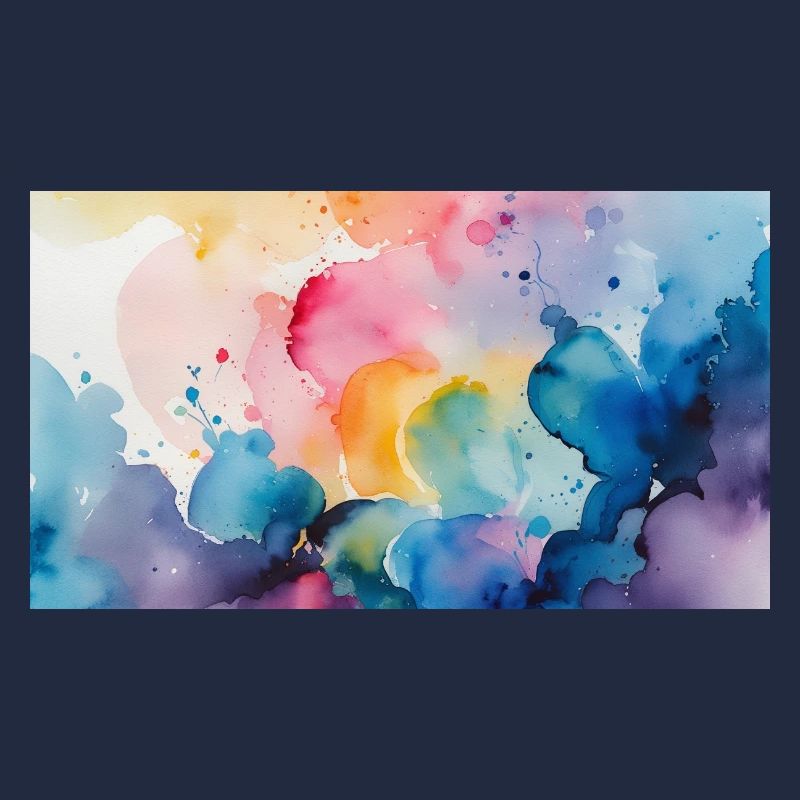 Aquarelle Explosion Art Design