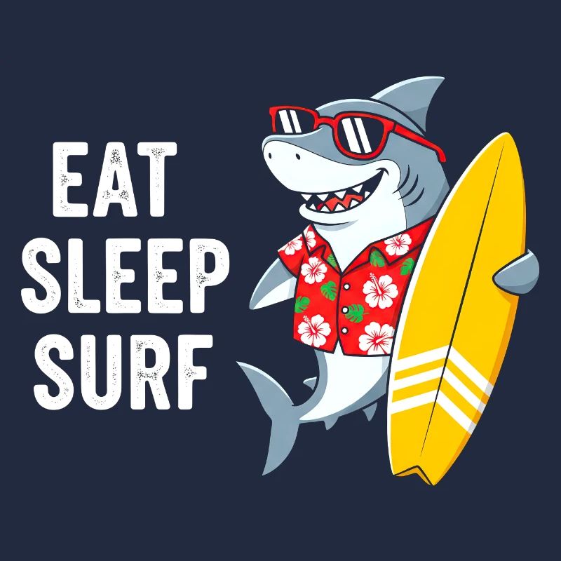 Mange Dors Requin de Surf