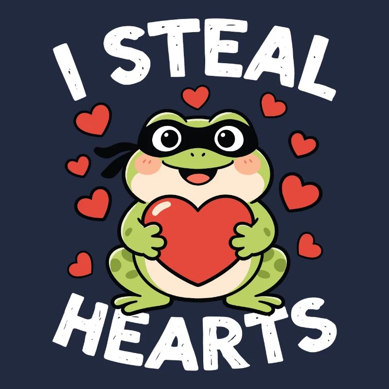Ich stehle Herzenfrosch