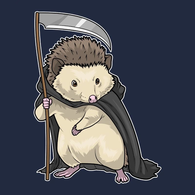 Igel Halloween Sensemann
