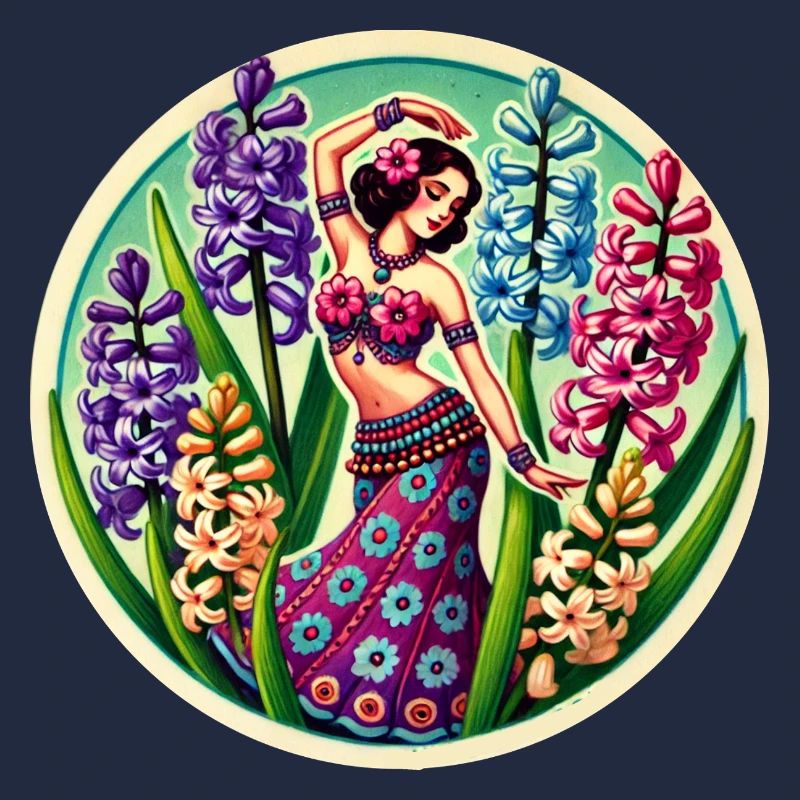 Danseuse Fleur Ventre