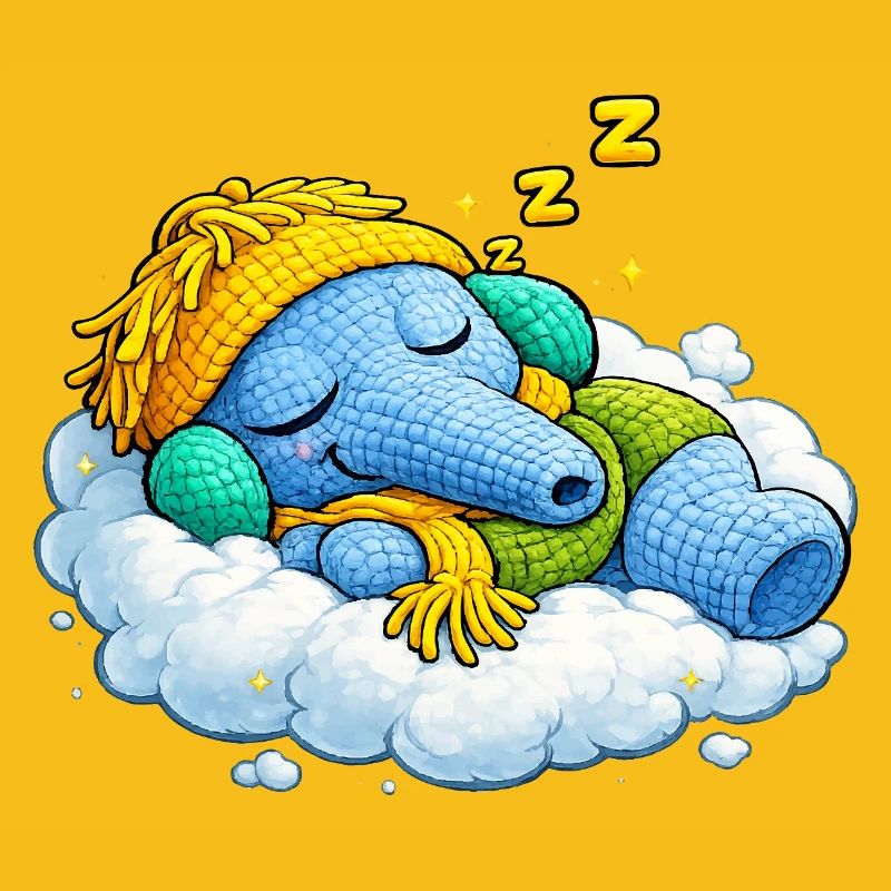 Leo Longnose Sleeping