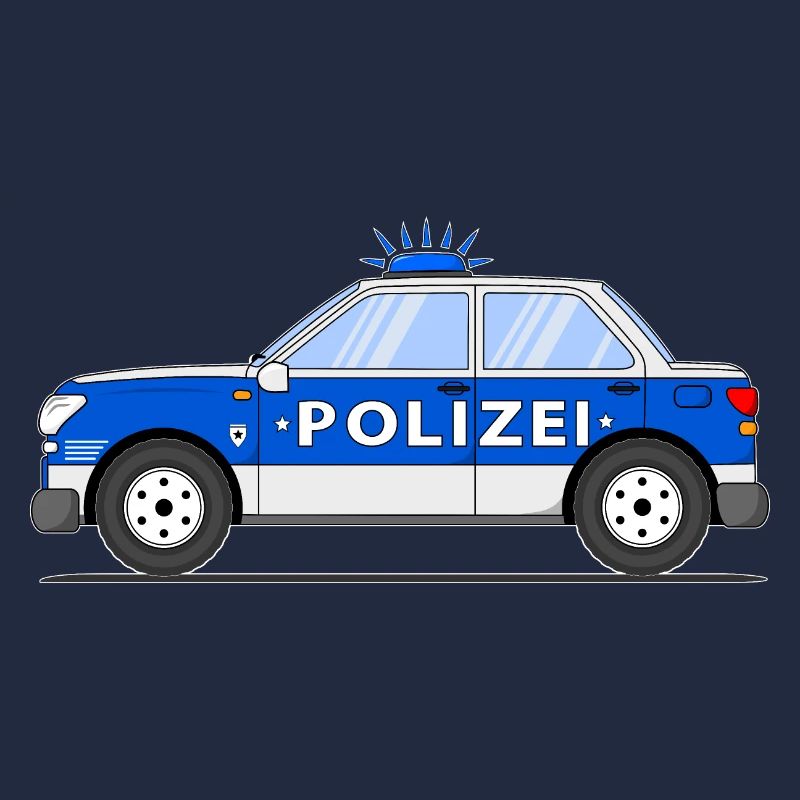 Auto della in blu e argento