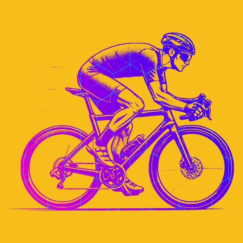 Graphique vélo de route pour vélo de route