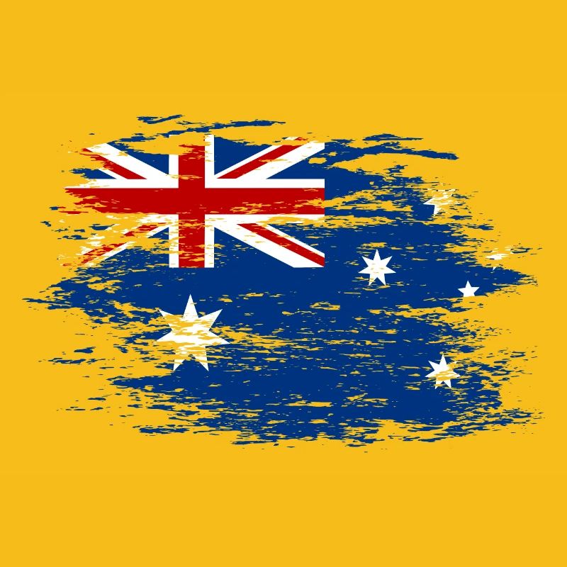 Drapeau de l’Australie utilisé