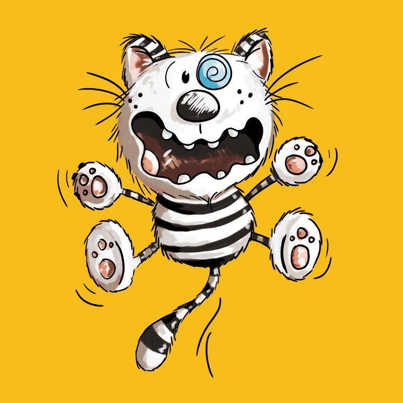 Cat Crazy - Funny Cats - Kitten - -Fun Comic