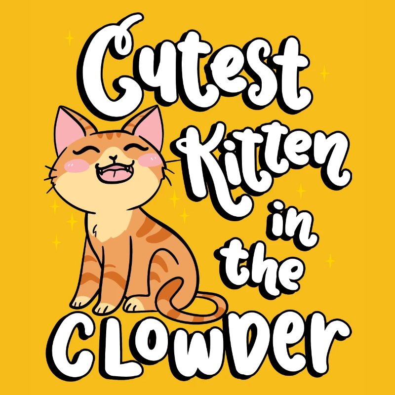 Chaton le plus mignon du chat Clowder
