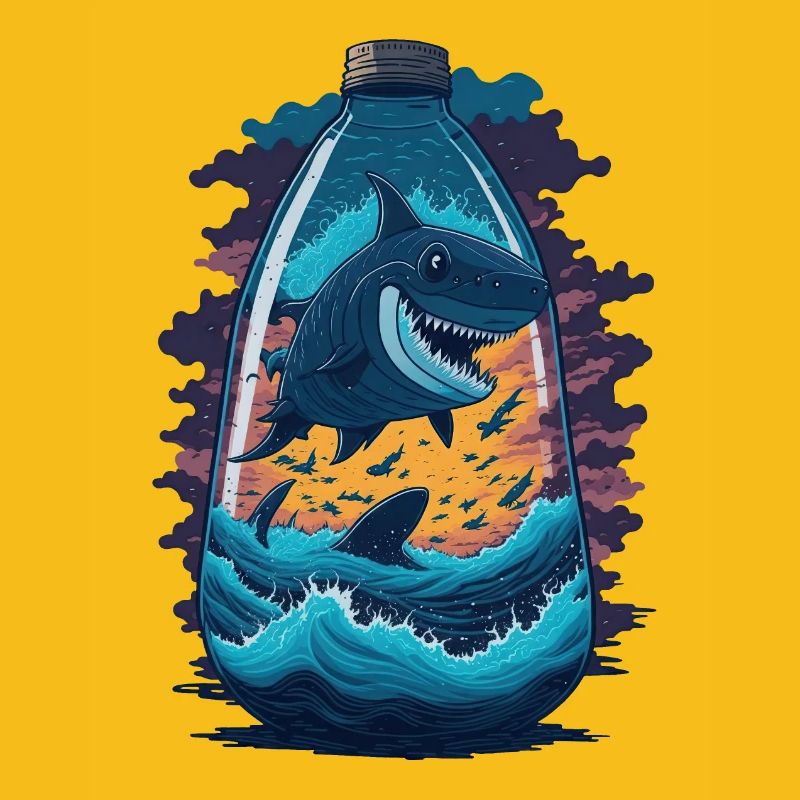 Bouteille de requin