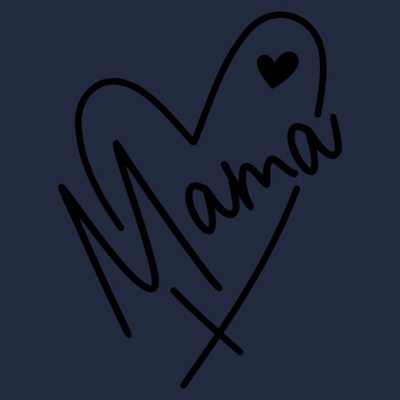 Mama Herz Mutter Kind Liebe Muttertag Geschenk