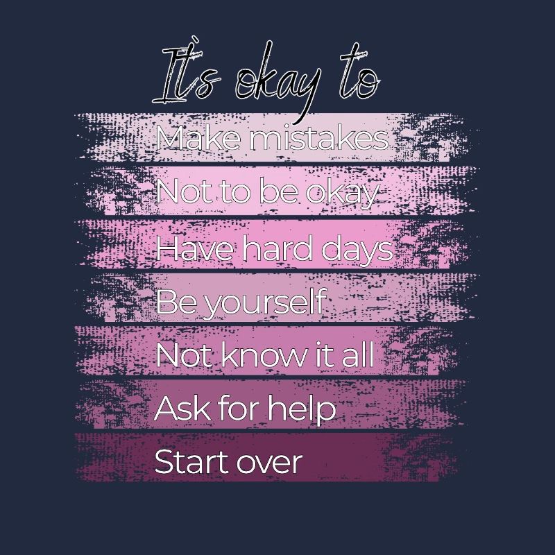 Il est normal de recommencer.