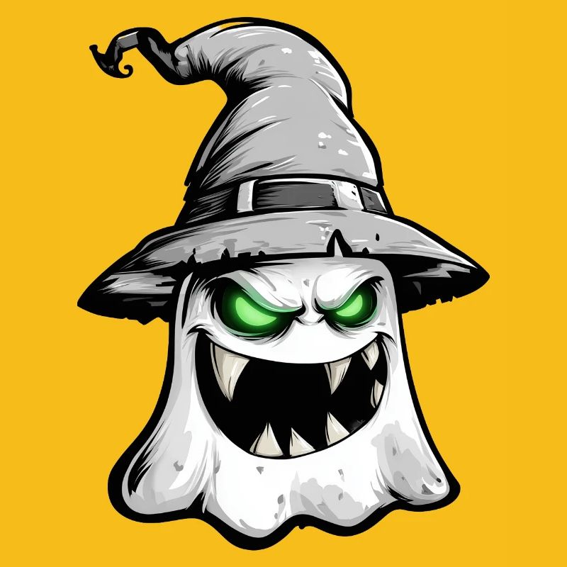Scary ghost, terrifying ghost