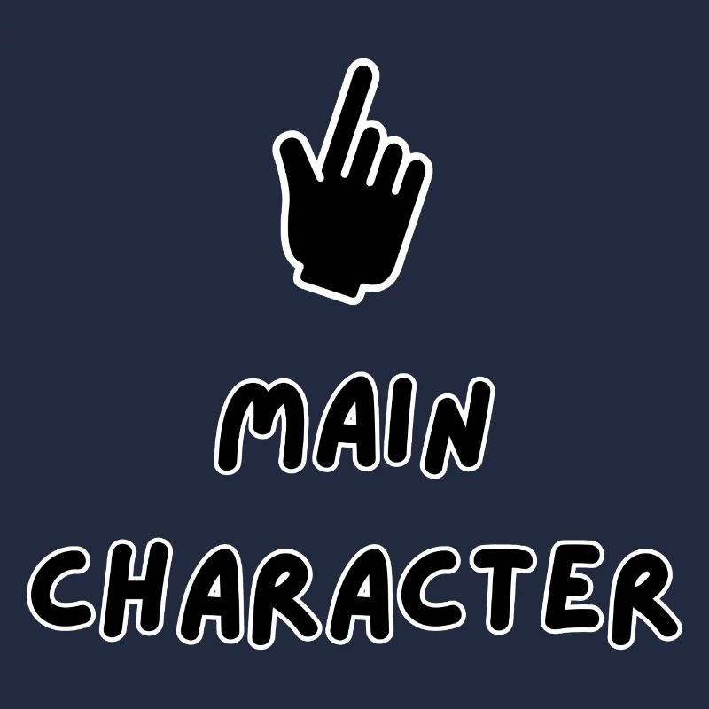 Main Character – Bold Typography Design