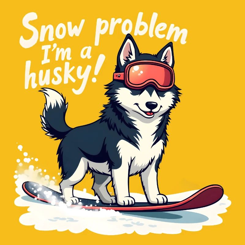 Kein Problem, ich bin ein Husky!