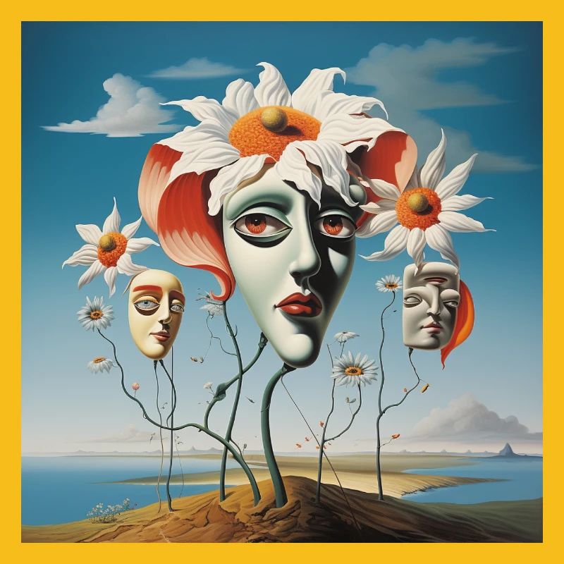 Masques de fleurs Dream