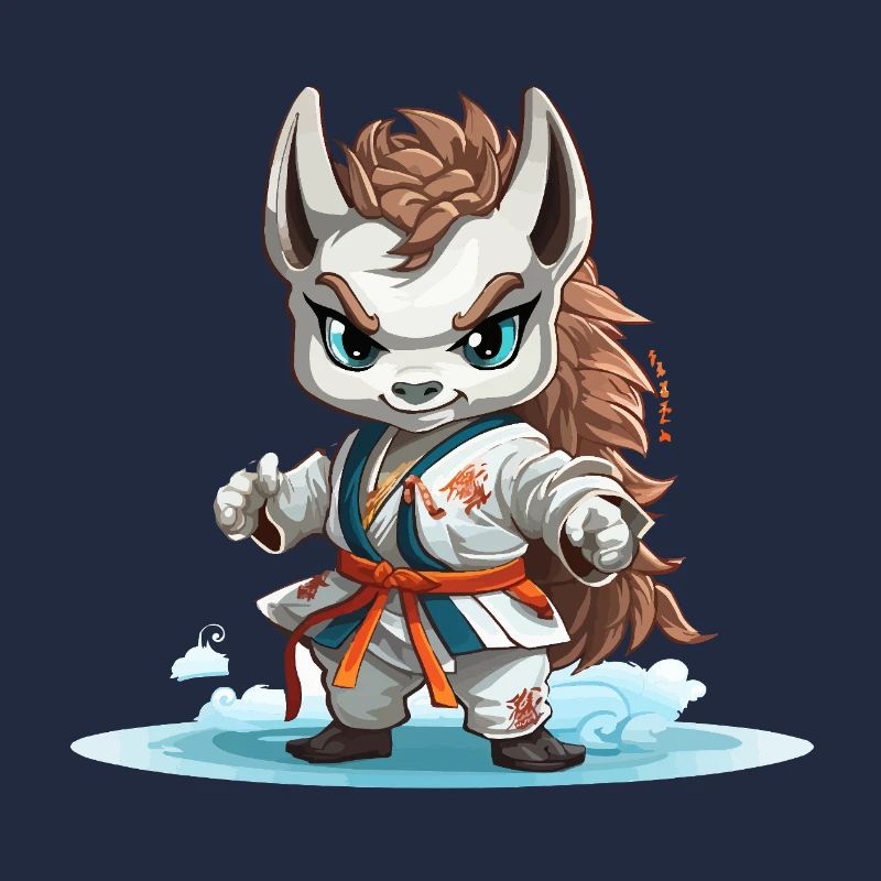 Fierce Snow Fox
