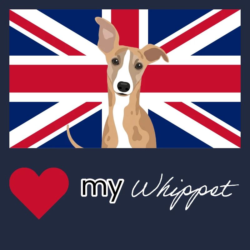 LUVMYWHIPPET (Blanc)