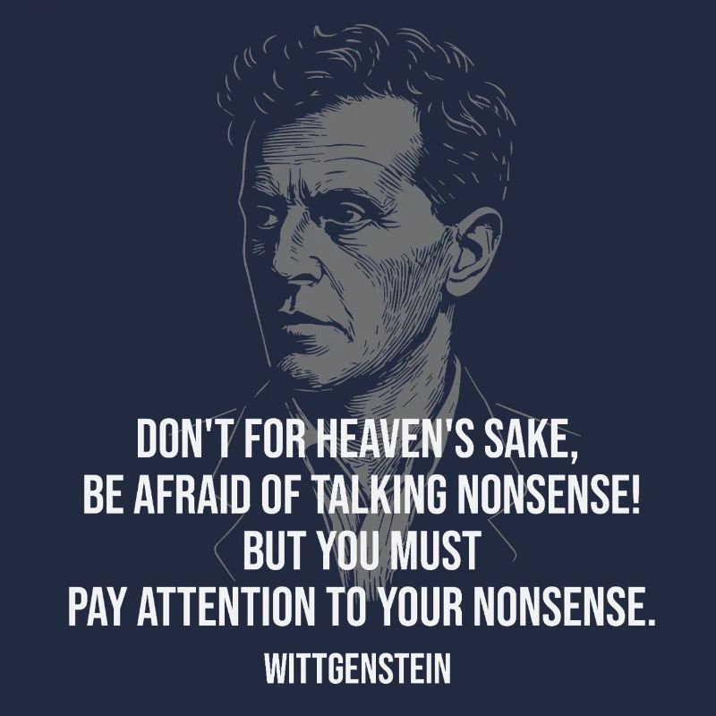 Citation absurde de Wittgenstein