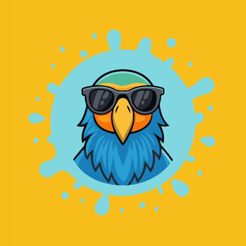 Blue Parrot Solarbrille