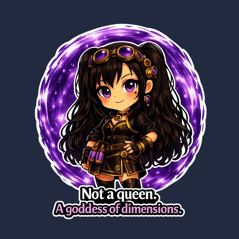 Goddess of Dimensions Luna – Steampunk Chibi