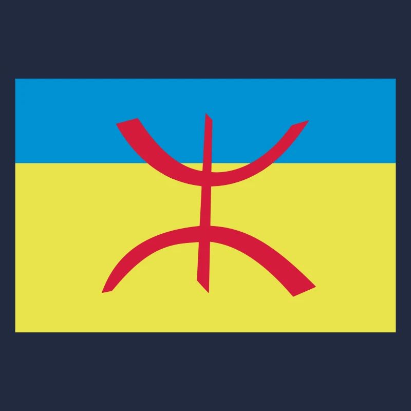 Drapeau Berbère Amazigh Algérie