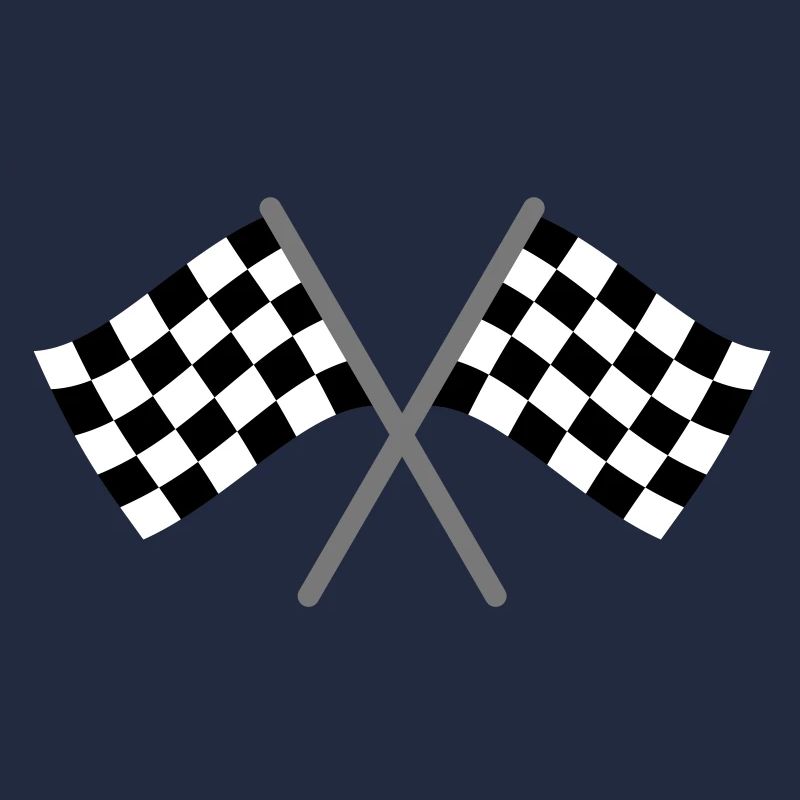 Drapeau à damiers Racing